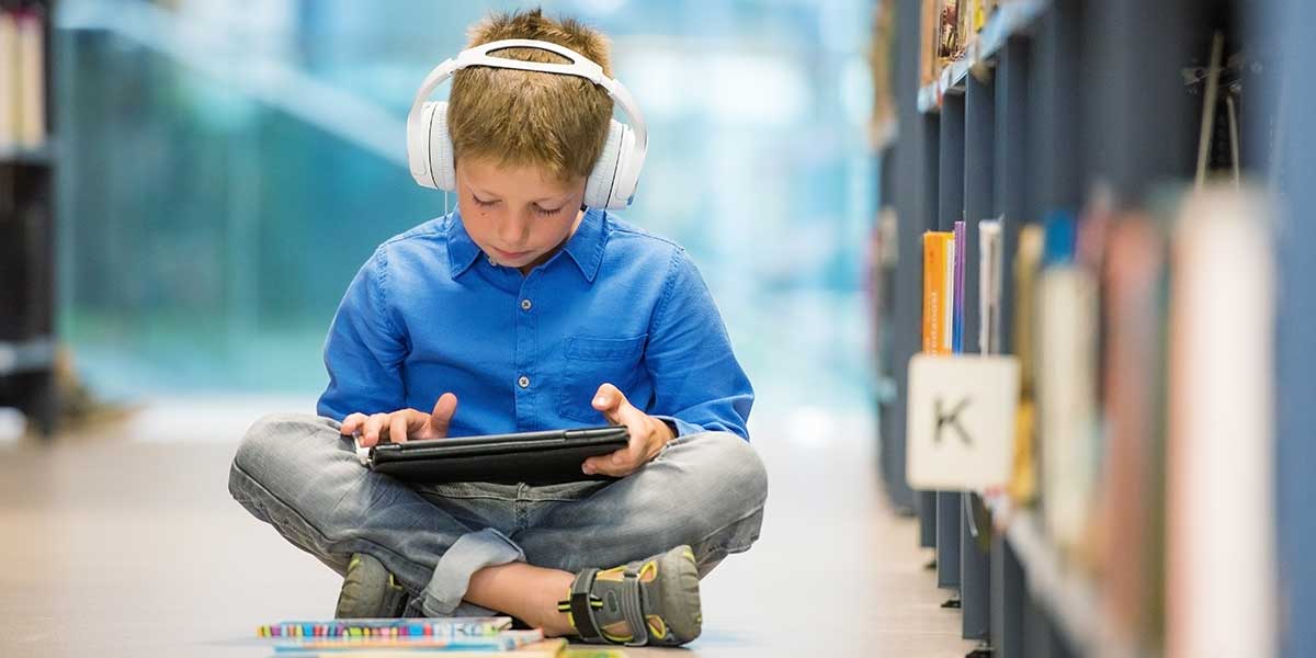 Boy On Ipad